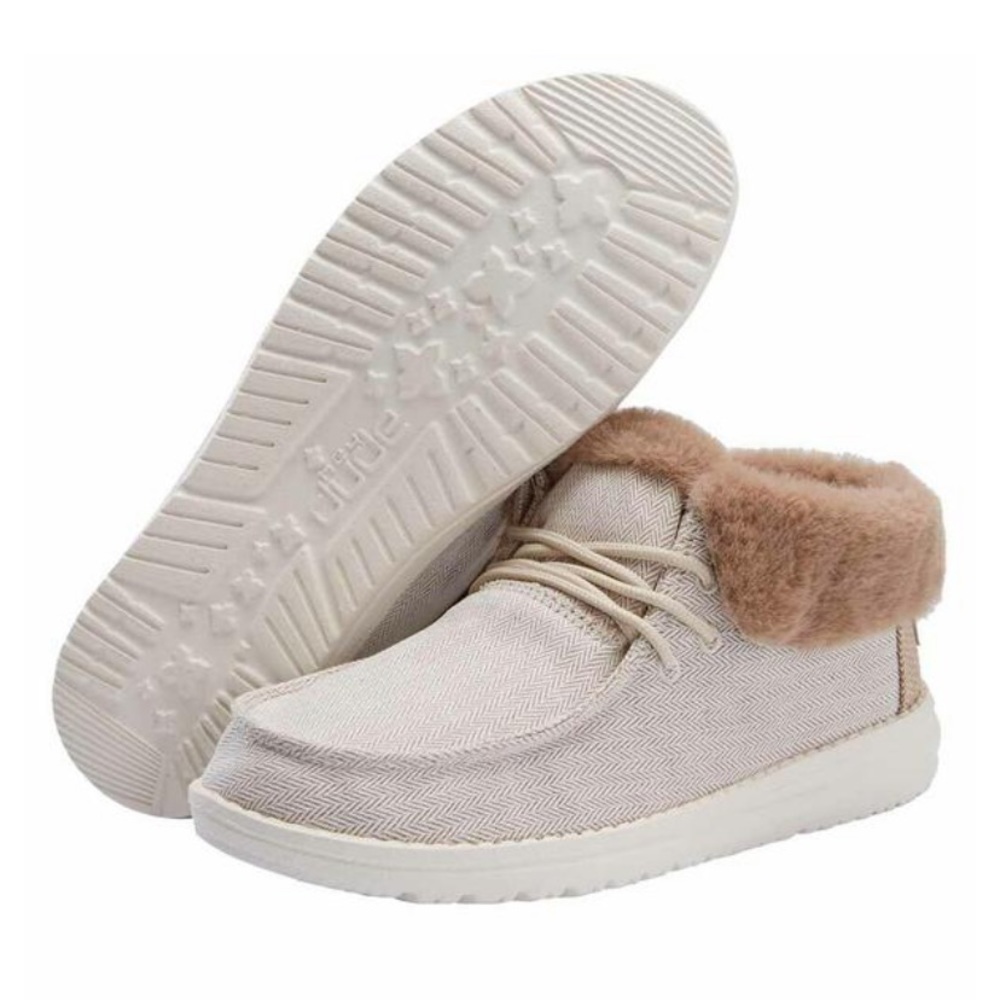 Hey Dude Ladies Britt Gold Shoes
